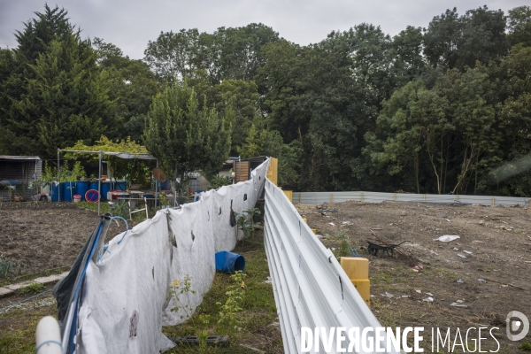 Chantier au jardins des vertus - 20 septembre 2021