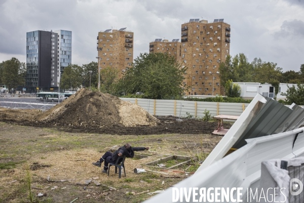 Chantier au jardins des vertus - 20 septembre 2021