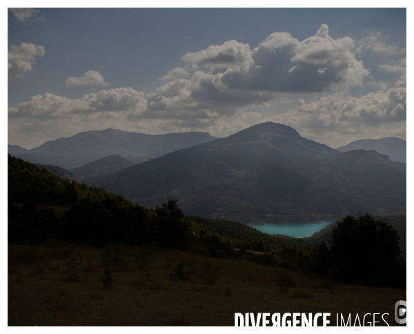 Le long de la Transbassealpine Digne-Nice ( la fin de l été )