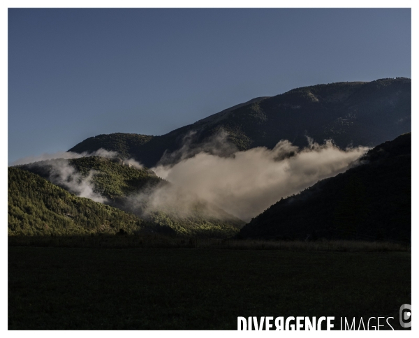 Le long de la Transbassealpine Digne-Nice ( la fin de l été )