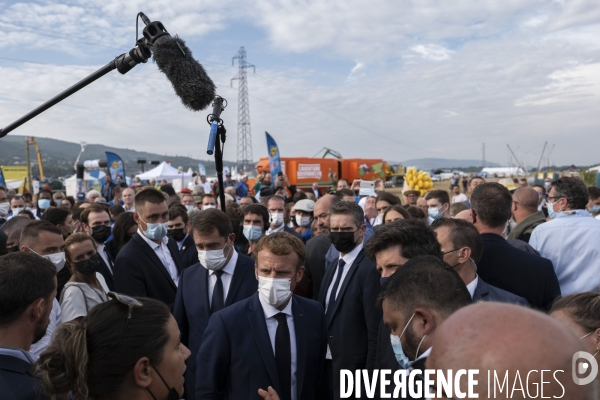 Macron au salon des jeunes agriculteurs