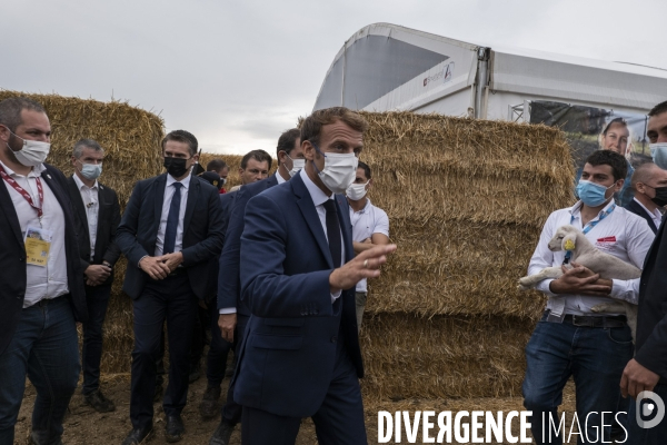 Macron au salon des jeunes agriculteurs