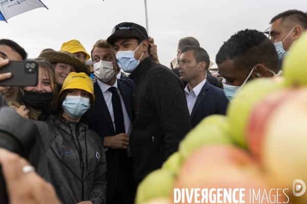 Macron au salon des jeunes agriculteurs