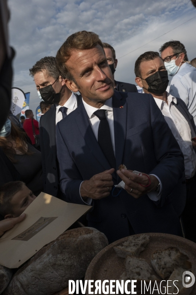 Macron au salon des jeunes agriculteurs