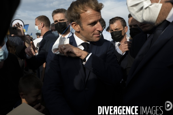 Macron au salon des jeunes agriculteurs