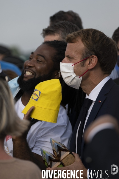 Macron au salon des jeunes agriculteurs