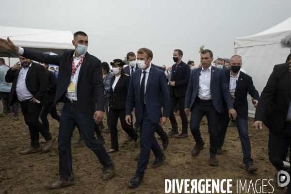 Macron au salon des jeunes agriculteurs