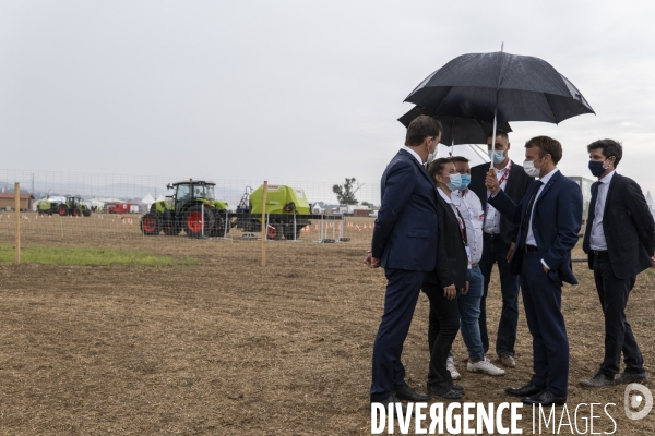 Macron au salon des jeunes agriculteurs