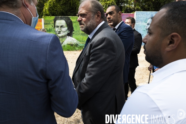 Eric Dupont Moretti en visite à Marseille