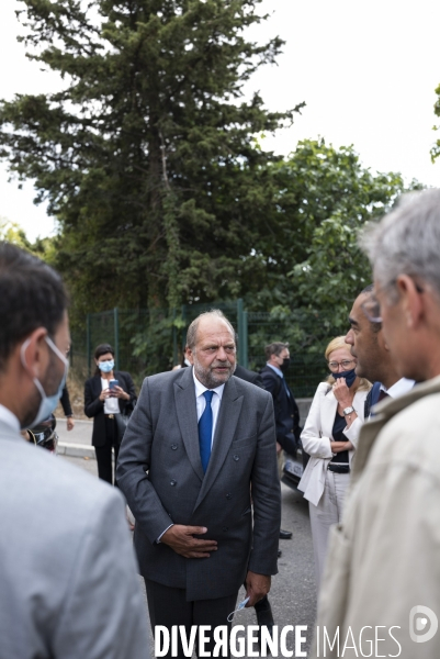 Eric Dupont Moretti en visite à Marseille