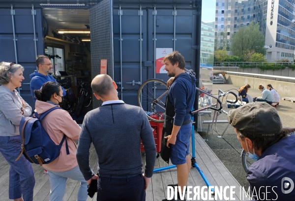 Mobilité douce à Paris la Défense