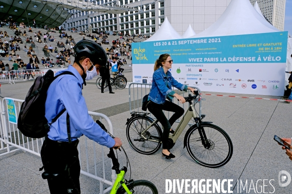 Mobilité douce à Paris la Défense