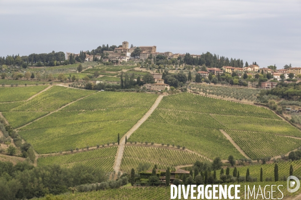 Paysages du chianti/toscane