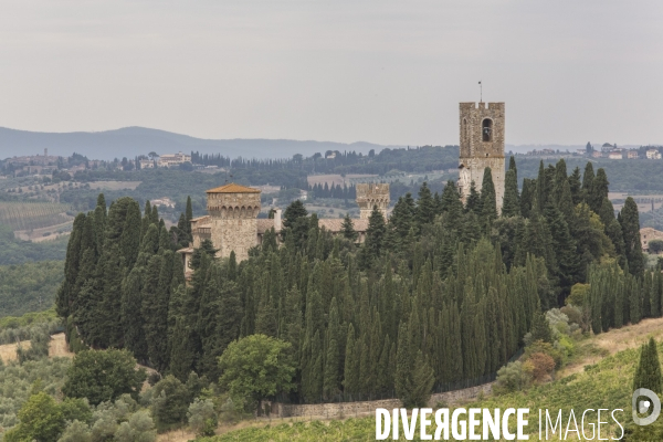 Paysages du chianti/toscane