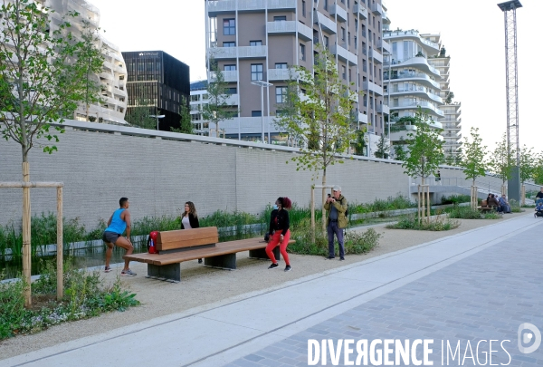 Fin des travaux d   amenagement au parc Martin-Luther King