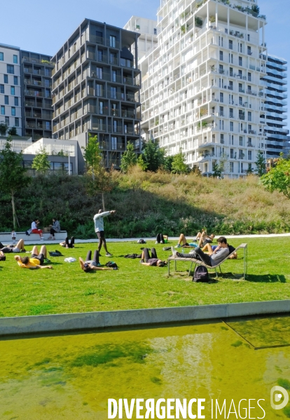 Fin des travaux d   amenagement au parc Martin-Luther King