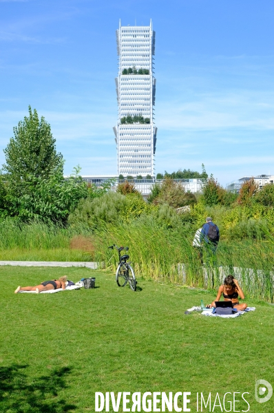 Fin des travaux d   amenagement au parc Martin-Luther King