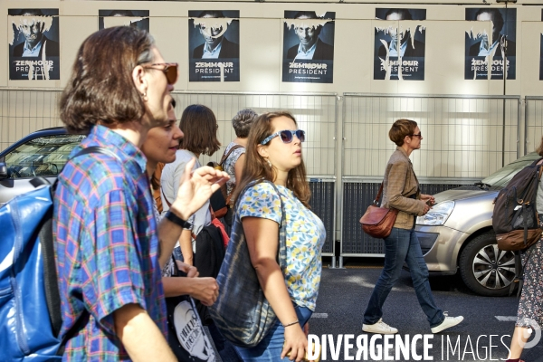 Manifestation des enseignants à Paris