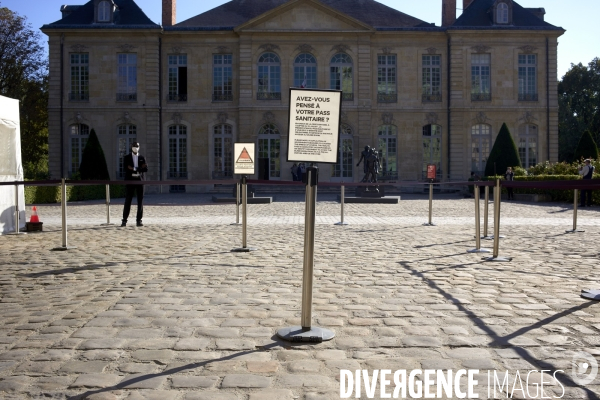 Musée Rodin , prévention, pass sanitaire