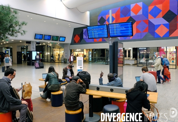 Inauguration de la gare Montparnasse rénovée