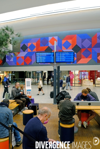 Inauguration de la gare Montparnasse rénovée