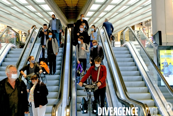 Inauguration de la gare Montparnasse rénovée