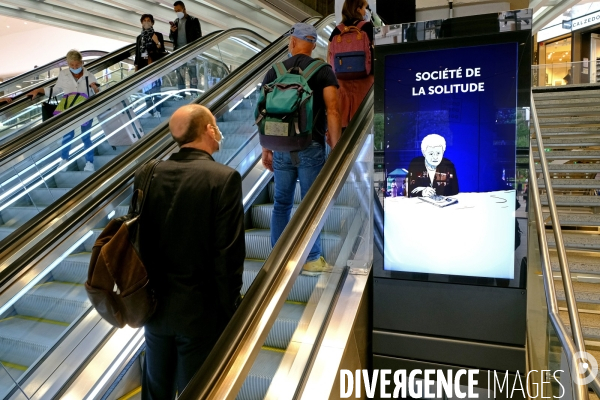 Inauguration de la gare Montparnasse rénovée