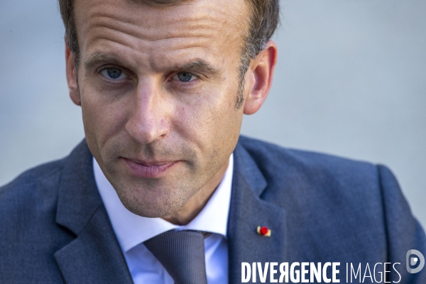 Emmanuel MACRON accueille le premier ministre du Liban