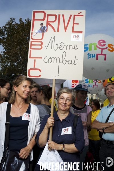 Profs en greve