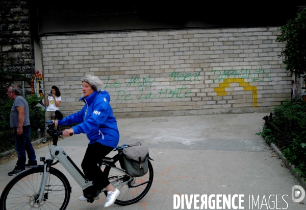 Crack porte de la Villette / le mur de la honte