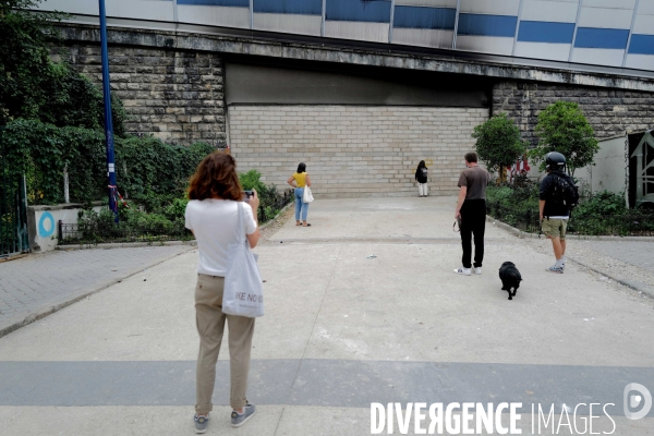 Crack porte de la Villette / le mur de la honte