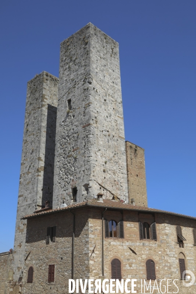 San gimignano, toscane