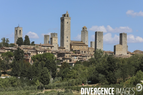 San gimignano, toscane