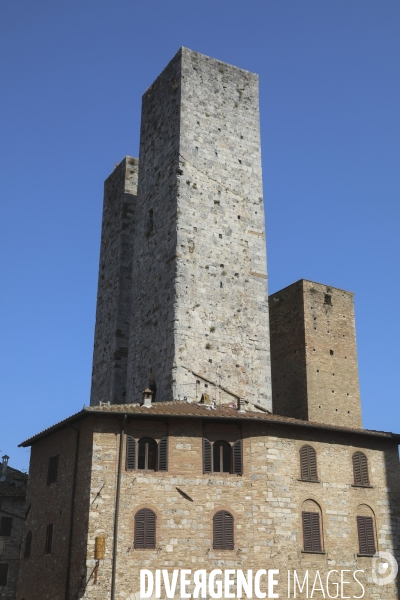 San gimignano, toscane