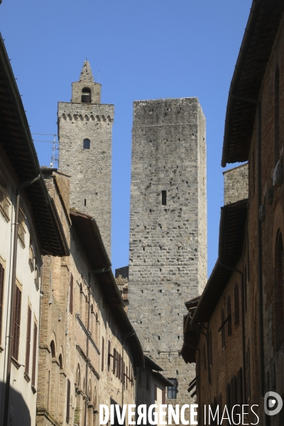 San gimignano, toscane