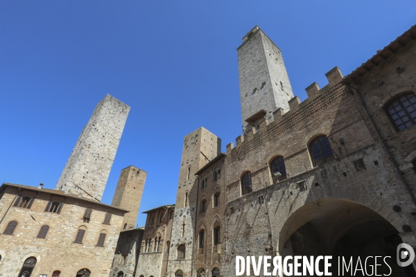 San gimignano, toscane