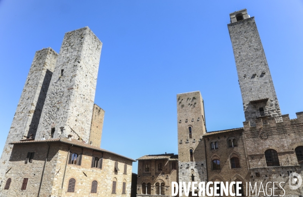 San gimignano, toscane