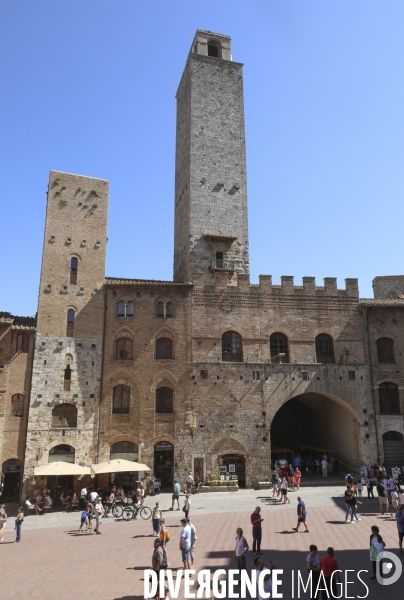 San gimignano, toscane