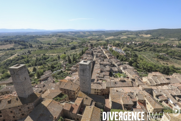 San gimignano, toscane