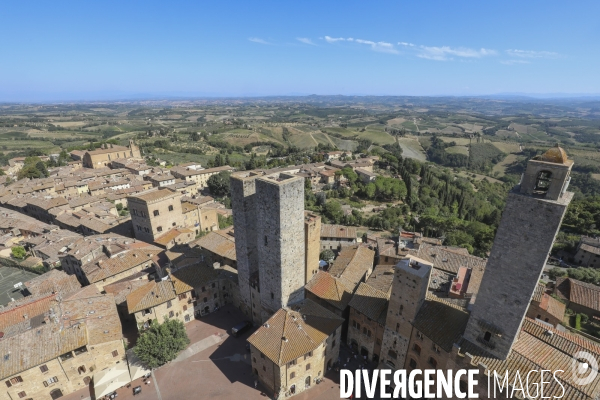 San gimignano, toscane