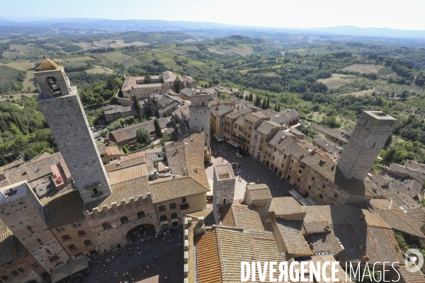 San gimignano, toscane