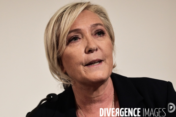 Rn - marine le pen - le referendum sur l immigration