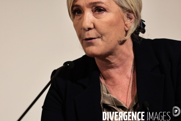 Rn - marine le pen - le referendum sur l immigration