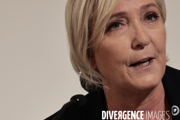 Rn - marine le pen - le referendum sur l immigration