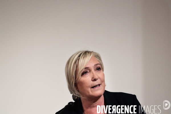 Rn - marine le pen - le referendum sur l immigration