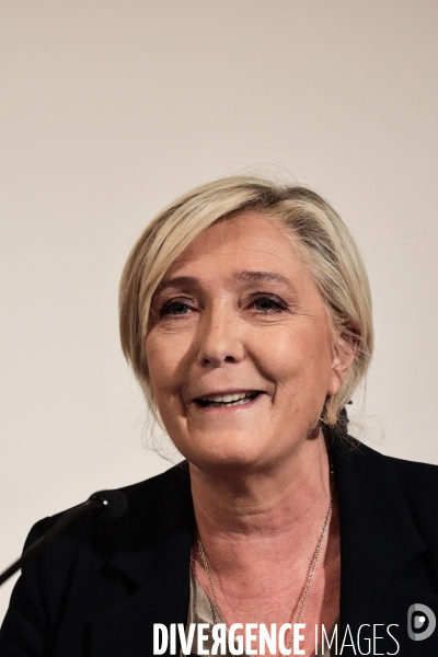 Rn - marine le pen - le referendum sur l immigration