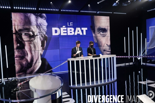 Le debat melenchon - zemmour