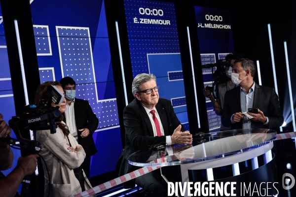 Le debat melenchon - zemmour