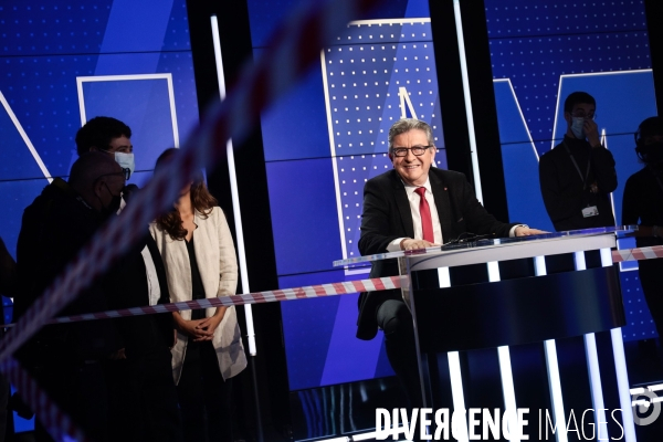 Le debat melenchon - zemmour