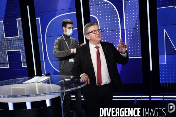 Le debat melenchon - zemmour